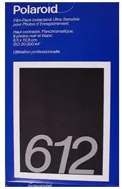 Polaroid 612 Ultra High Speed ISO 20000 Film