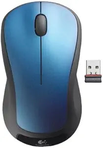Logitech SKUTNR394755115 M310 Wireless Mouse Blue USB Scroll Wheel — main product image
