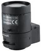 Tamron 13VG308ASIRII 3-8mm Vari-Focal CCTV Lens — main product image