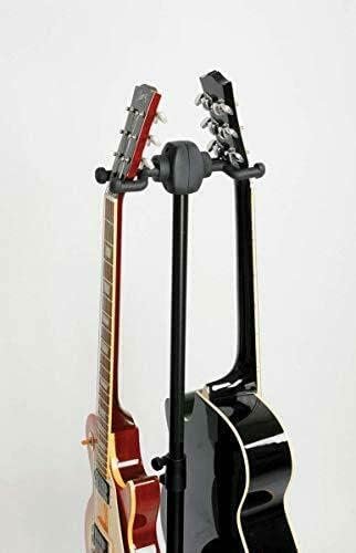 K&M 17620 Double Guitar Stand 2-Guitar Storage