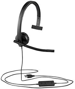Logitech 981-000570-cr H570e Mono USB Headset Renewed