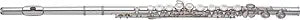 Yamaha YFL-421 Intermediate Silver Flute — main product image