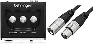 Behringer U-Phoria UM2 - USB Audio Interface with XLR Cable