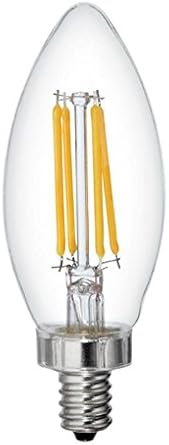 GE 42309 Relax HD LED Candelabra Bulb Soft White 6-Pack