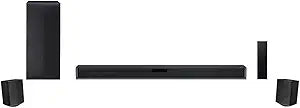 LG SNC4R 4.1 Channel Soundbar with Surround Speakers — main product image