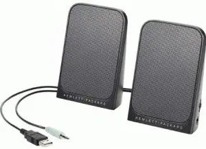 HP D9J19AT DTS Wired Speaker System — main product image
