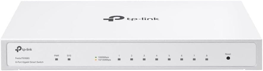 TP-Link Festa FS308G 8-Port Gigabit Managed Switch