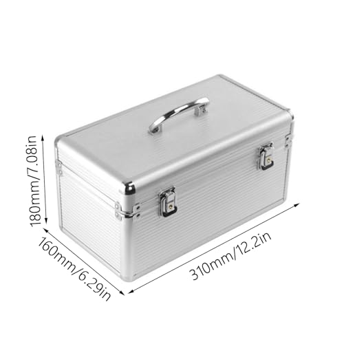 Yhplxyuus Hard Drive Storage Case for 10 3.5-Inch Drives — main product image