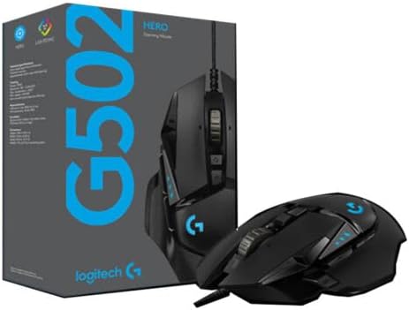 Logitech MR0076 G502 Hero Gaming Mouse — main product image