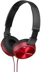 Sony Lightweight Extra Bass Headphones - Red — main product image
