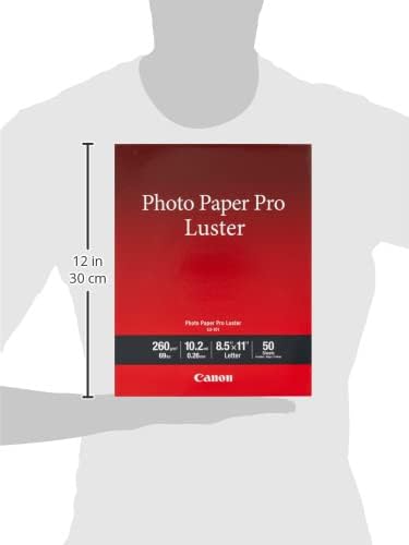 Canon LU-101 LTR(50) Luster Photo Paper - Letter Size