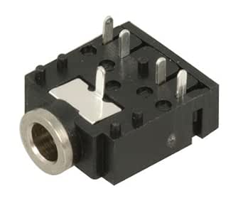 Switchcraft 35RAPC4BHN2 Stereo Audio Jack Right Angle Connector — main product image