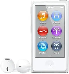 Apple MD480ZD/A iPod Nano 7th Gen 16GB Silver