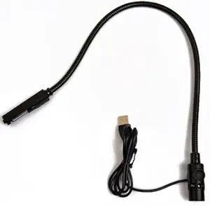 Littlite 18XRLEDNAUSB Gooseneck Light, Black — main product image