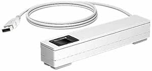 HP 4VW63AT Engage One Prime Ceramic White Fingerprint Reader — main product image