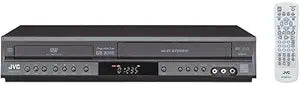 JVC HRXVC16B DVD Video Player & VCR Combo Renewed