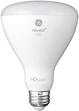 GE 45170 Reveal LED R30 Light Bulbs 6-Pack Dimmable