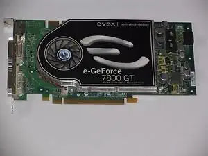 EVGA 256 P2 N518 GF 7800GT PCI-EXPRESS Graphics Card — main product image