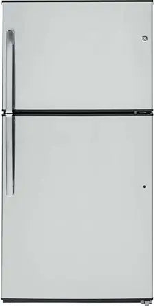 GE GTE21GSHSS Top Freezer Refrigerator Stainless Steel — main product image