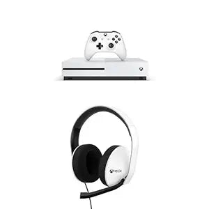 Microsoft Xbox One S 500GB Console + Stereo Headset Bundle