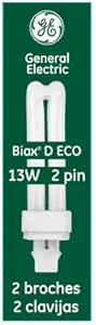 GE 97589 13W Ecolux Compact Fluorescent CFL Bulb