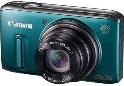 Canon 6196B001 PowerShot SX260 HS 20x Zoom Green (OLD MODEL) — main product image