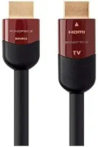 Monoprice 131390 Cabernet Ultra HDMI Cable - 4K 60Hz 18Gbps - 50ft