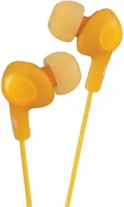 JVC HAFX5D Gumy Plus In-Ear Headphones Orange — main product image