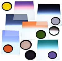 Tiffen 4x5.65 Blue 5 Graduated Filter Vertical — main product image