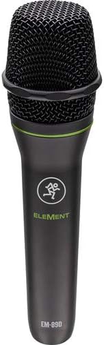 Mackie EM 89D Dynamic Vocal Microphone XLR Bundle