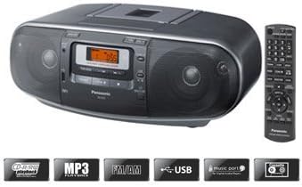 Panasonic RX-D55GC-K Boombox - Portable Stereo, MP3 CD, USB