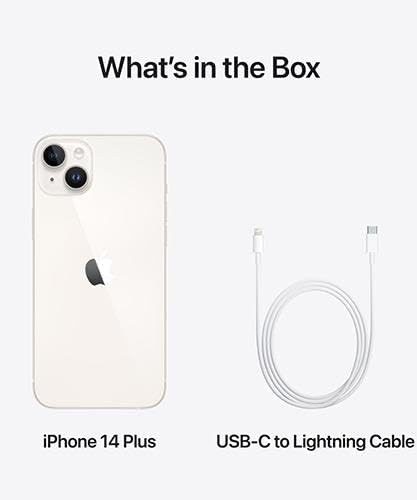 Apple iPhone 14 Plus 256GB Starlight Unlocked Renewed