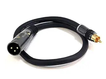 Monoprice 104775 XLR Male to RCA Male Cable — main product image