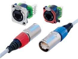 Neutrik NE8FDV-NEUTRIK_IT RJ45 Ethernet Panel Connector — main product image