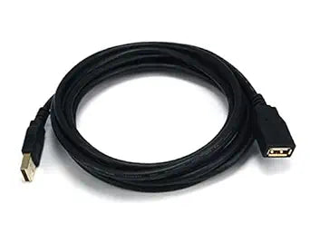 Monoprice 105434 10ft USB 2.0 A Male/Female Extension Cable — main product image