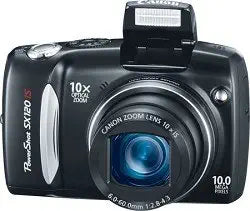 Canon 3634B017 Powershot SX120 IS 10MP Digital Camera
