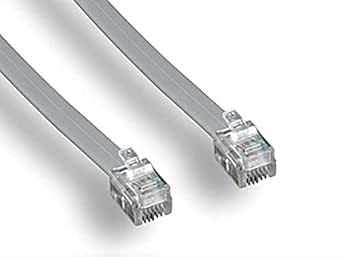 Monoprice 100941 RJ12 6P6C Reverse Landline Cable