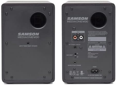 Samson M30 MediaOne Powered Studio Monitor Pair