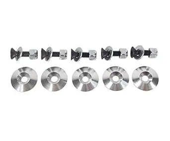 QSC 5-Pack Aluminum Countersunk Conical Washer Set — main product image