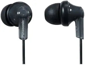 Panasonic RP-TCM120-K Stereo Earbuds with Microphone Black — main product image