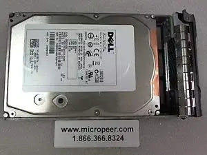 Dell T857K 450GB 15K SAS 3.5" Hard Drive (Renewed)