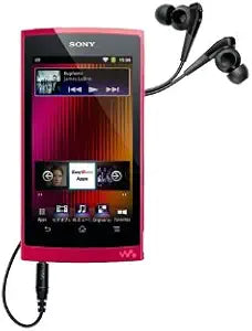 Sony NW-Z1050/R Android Walkman 16GB Red Japan Model — main product image