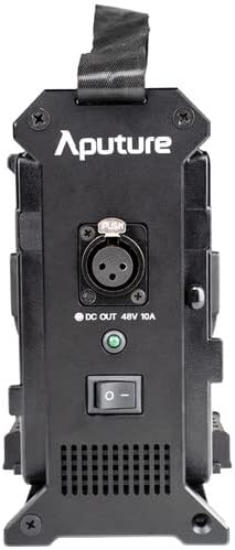 Aputure 2-Bay Battery Power Station V-Mount LED Lights