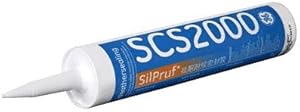 GE SCS2004 SilPruf Limestone Silicone Sealant — main product image