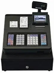 Sharp XE-A407 Thermal 99 Dept Cash Register — main product image