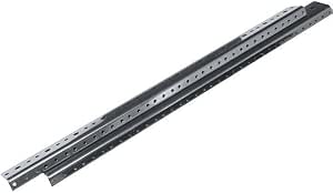 Middle Atlantic MFR-RRK-12 Rackrail Kit: Rear, 12 Space, Black — main product image