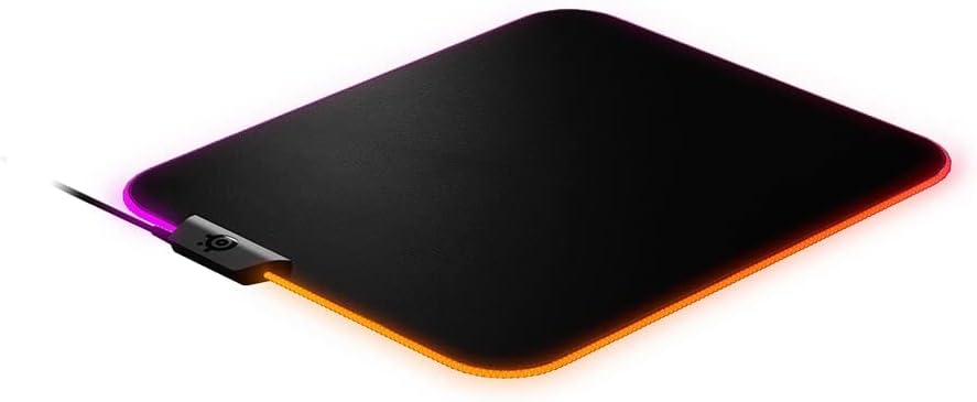 SteelSeries 63825 QcK Prism RGB Gaming Mouse Pad