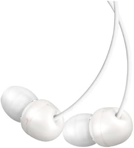Pioneer SE-CL23-H Cherry White Inner-Ear Headphones — main product image