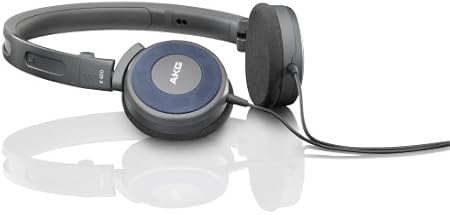 AKG K420DENIM Foldable Mini Headphones - Blue — main product image