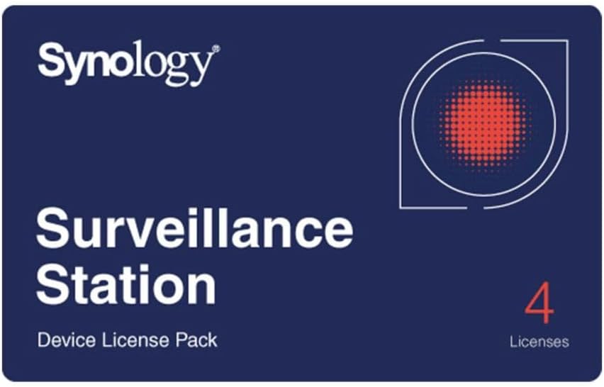 Synology license PK (4) IP Camera License Pack
